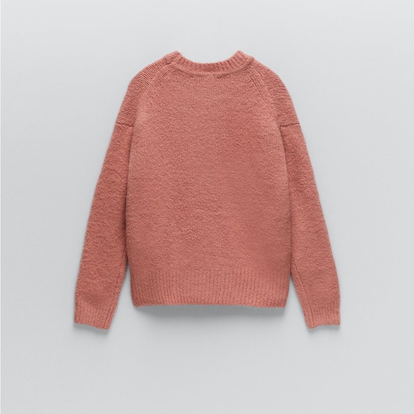 Zara STRAIGHT KNIT SWEATER - Picture 4 of 10